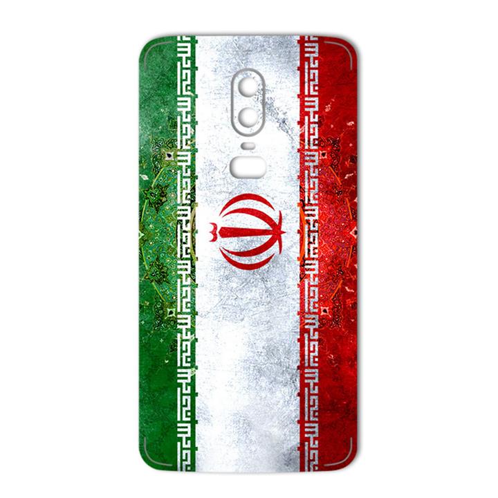 برچسب تزئینی ماهوت مدل IRAN-flag Design مناسب برای گوشی  OnePlus 6 MAHOOT IRAN-flag Design Sticker for OnePlus 6